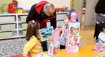Ordu Büyükşehir Belediyesi Sosyal Marketi'ne hibe edilen oyuncaklar çocuklara ulaştırıldı