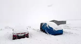 Tunceli ve Erzincan'da Kar Yağışı Etkili Oldu