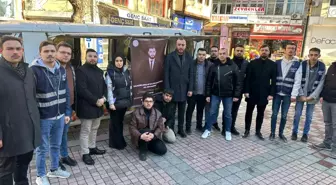 AK Parti Kütahya İl Gençlik Kolları, Hüseyin Murat Uysal için lokma hayrı düzenledi