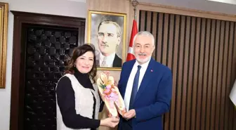 SDÜ Hay-KOR, Isparta Belediye Başkanı Şükrü Başdeğirmen'i Ziyaret Etti