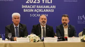 Batı Akdeniz İhracatçılar Birliği 2023'te 2,67 milyar dolarlık ihracat gerçekleştirdi