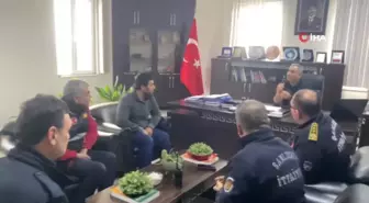 Göçük altında kalan işçi itfaiye erlerine teşekkür etti