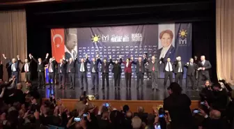 İYİ Parti Genel Başkanı Meral Akşener Bursa'da yerel seçim çalışmalarına başladı