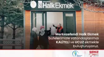 Merkezefendi Belediyesi'nden Halk Süt ve Halk Ekmek Projesi