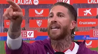 Sergio Ramos canlı yayında çok sinirlendi: Çenenizi kapatın