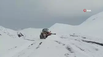 Siirt'te kar nedeniyle kapanan köy yolları ulaşıma açıldı