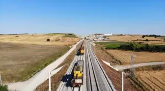 Edirne Valisi: Halkalı-Kapıkule Demir Yolu Projesi'nde Edirne kısmı haziran ayına kadar bitirilecek