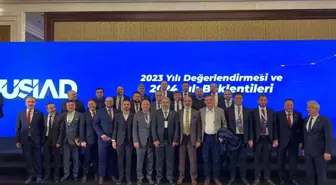 MÜSİAD Düzce Yönetimi Ankara'da 2023 Yılı Değerlendirmesi ve 2024 Yılı Beklentileri Toplantısına Katıldı