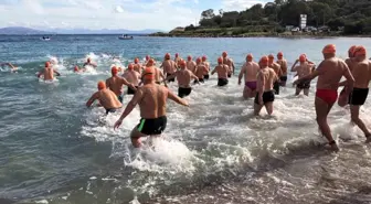 Datça Açık Kış Yüzme Maratonu 18. kez düzenlendi