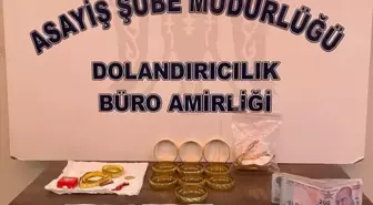 Erzincan'da Kuyumculara Sahte Altın Satmak İsteyen 2 Şüpheli Gözaltına Alındı