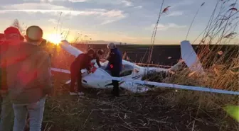 Öğrenci Pilot Tarlaya Zorunlu İniş Yaptı