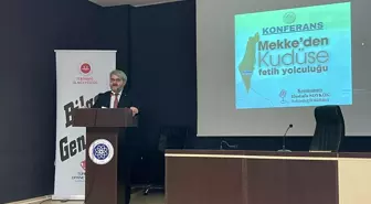 Tekirdağ'da 'Mekke'den Kudüs'e Fetih Yolculuğu' Konferansı Gerçekleştirildi