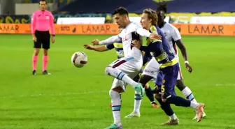 MKE Ankaragücü-Trabzonspor Maçında Trabzonspor 1-0 Önde