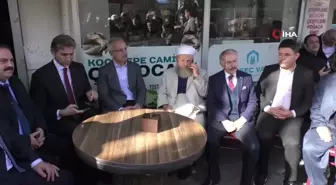 Ulaştırma ve Altyapı Bakanı Uraloğlu, Bayrampaşa'da vatandaşlarla bir araya geldi