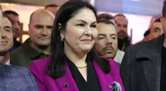AK Parti Edirne Belediye Başkan Adayı Belgin İba, partililerce karşılandı