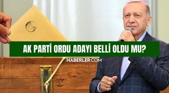 AK Parti Ordu adayı belli oldu mu? AK Parti Ordu belediye başkanı adayı kim oldu 2024 SON DAKİKA!