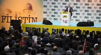 Antalya'da İsrail'in Filistin'e yönelik saldırıları kınandı