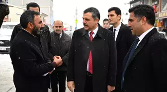 Erzurum Valisi Mustafa Çifti, Hınıs ve Tekman ilçelerini ziyaret etti