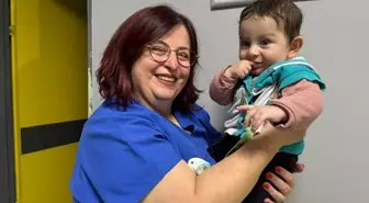 Doğuştan kalp tüneliyle dünyaya gelen bebek ameliyatla sağlığına kavuştu