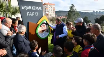 Çiğli Belediyesi, Yaşar Kemal Parkı'nı Hizmete Açtı