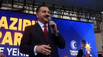 AK Parti Balıkesir Büyükşehir Belediye Başkan Adayı Yücel Yılmaz Coşkuyla Karşılandı