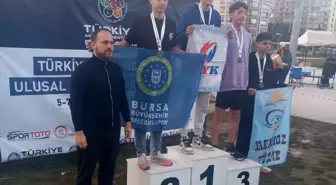 Bursa Büyükşehir Belediyespor Kulübü, Türkiye Şampiyonası'nda 3 madalya kazandı