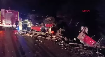 Kırıkkale'de Traktör-Kamyon Çarpışması: 1 Ölü, 1 Yaralı