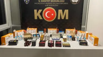 Kütahya'da Kaçak Cinsel Güç Artırıcı Ürün Operasyonu: Şüpheli Gözaltına Alındı