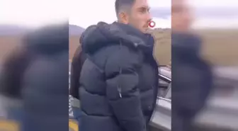 Otomobil bariyerlere ok gibi saplandı: 1 ölü, 1 yaralı