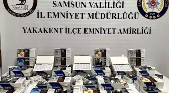 Samsun'da Kaçak Sigara Operasyonu: 10 Bin Adet Makaron Sigara Ele Geçirildi