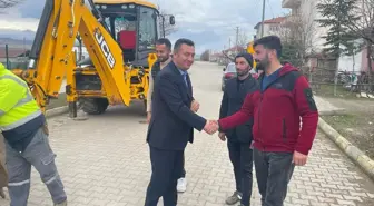 Tokat'ın Yeşilyurt ilçesinde doğal gaz için alt yapı çalışmaları başladı