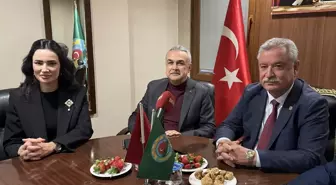 Mustafa Savaş, Efeler Ziraat Odası Başkanlığını ziyaret etti
