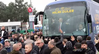 AK Parti Ordu Büyükşehir Belediye Başkan Adayı Mehmet Hilmi Güler, Coşkuyla Karşılandı