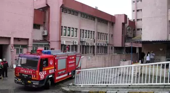 Aydın Devlet Hastanesi'nde Arşiv Odasında Duman Paniği