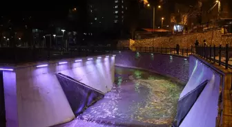 Bitlis Deresi'ndeki Işıklandırma Çalışmaları Tamamlandı