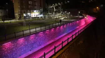 Bitlis Deresi'ndeki Işıklandırma Çalışmaları Tamamlandı