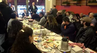 CHP Bartın Belediye Başkan Adayı M. Rıza Yalçınkaya, gazetecilerle buluştu