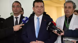 İstanbul Büyükşehir Belediye Başkanı Ekrem İmamoğlu, bıçaklı saldırıda yaralanan imamı ziyaret etti