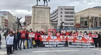 Emekli maaşlarındaki adaletsizlik protesto edildi