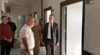 Muğla'nın Köyceğiz ilçesinde yapımı tamamlanan Sağlık Müdürlüğü binası incelemelere açıldı