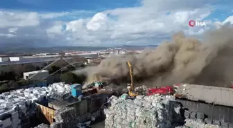 Manisa'da ikinci kez yangın çıkan tesis mühürlendi