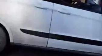 TEM Otoyolu Okmeydanı ayrımlarında trafik kavgası çıktı