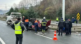 Trabzon'da Otomobil Kazası: 2 Ölü, 2 Ağır Yaralı