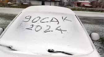 Tekirdağ ve Keşan'da Kuvvetli Rüzgar ve Kar Yağışı