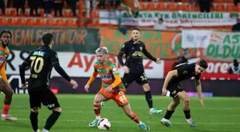 Corendon Alanyaspor ile MKE Ankaragücü arasındaki maç 0-0 berabere tamamlandı