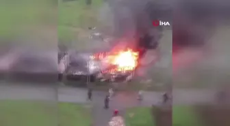 Koyunlar üşümesin diye kurulan sobadan yangın çıktı: 8 hayvan telef oldu