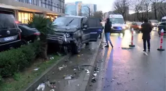 Bakırköy'de Zincirleme Kaza: 1 Yaralı