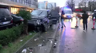 Bağırköy'de Zincirleme Kaza: 1 Yaralı