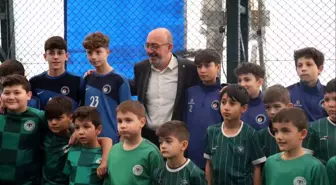 AK Parti Kütahya İl Başkanı Mustafa Önsay, Balkan Termik Spor Kulübünü ziyaret etti