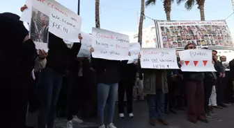 Filistinliler, Blinken'ın ziyaretini protesto etti